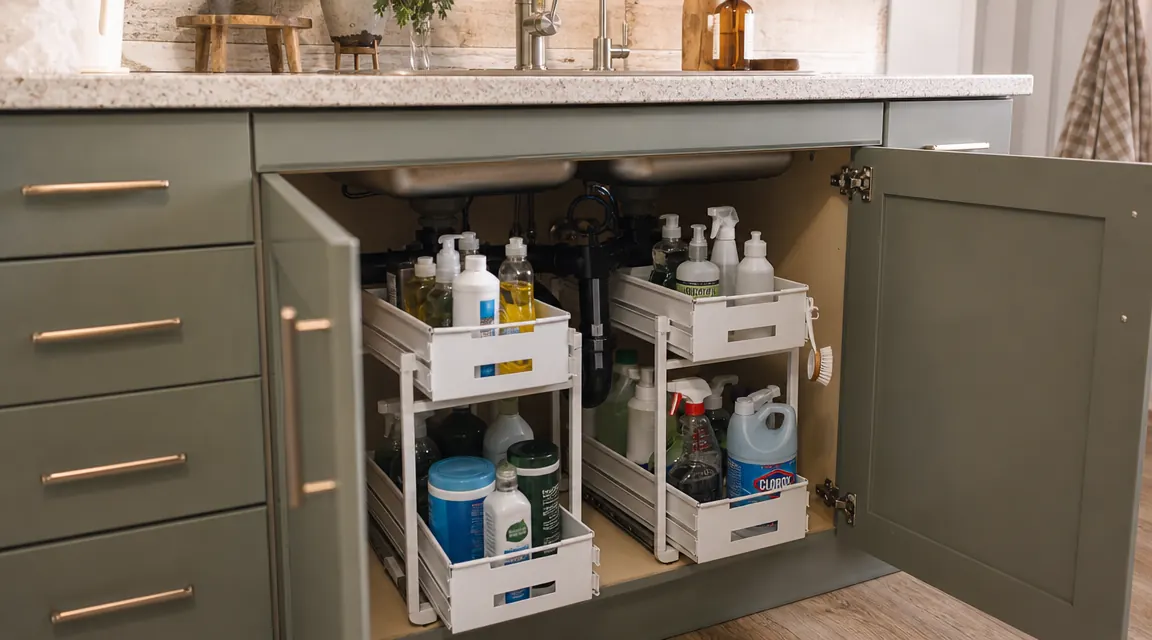 PXRACK Under Sink Organizer: What Nobody Mentions About the Height Adjustment